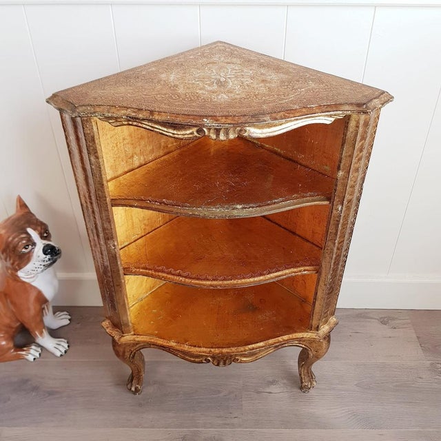 Vintage Italian Corner Cabinet, 1960s For Sale - Image 6 of 11