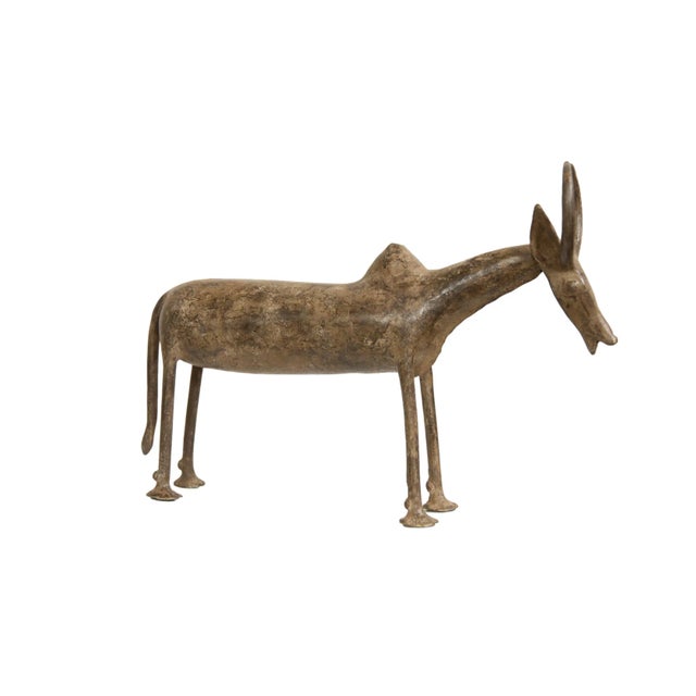 Vintage African Bronze Wildebeest For Sale - Image 9 of 9