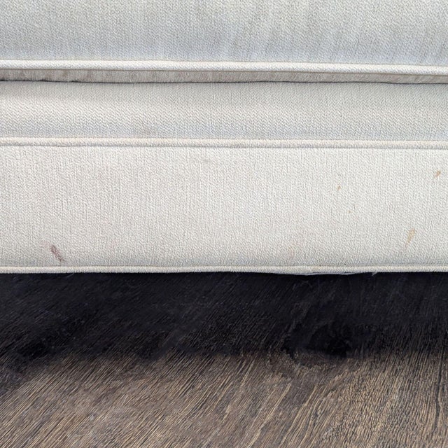 Restoration Hardware 3-Seat Classic Cream Sofa For Sale - Image 10 of 10