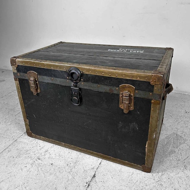 Antique Japanese Travel Chest, 1930s For Sale - Image 18 of 18