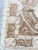 Boho Embroidered Terracotta Suzani Embroidery Wall Decor - 4'2'' X 4'9'' For Sale - Image 4 of 9