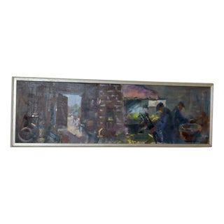Uno Hubert Karlsson, Workers in Motion, Oil For Sale
