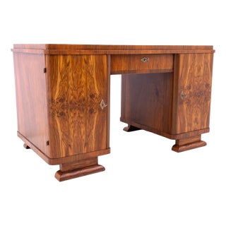Small Art Deco Desk, Poland, 1920s For Sale