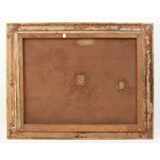 Auguste Kind, Lilac Flowers, 1890s, Oil on Canvas, Framed For Sale - Image 11 of 12