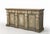 This is a stately and elegant vintage Italian painted sideboard or server, featuring fine craftsmanship and a hand-painted...