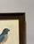 English Vintage Ringtail Hen Harrier Natural History Bird Print in Dark Wood Frame For Sale - Image 3 of 5