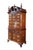 American Vintage Chippendale Style Mahogany Shell & Blockfront Highboy Chest on Chest 89" For Sale - Image 3 of 18