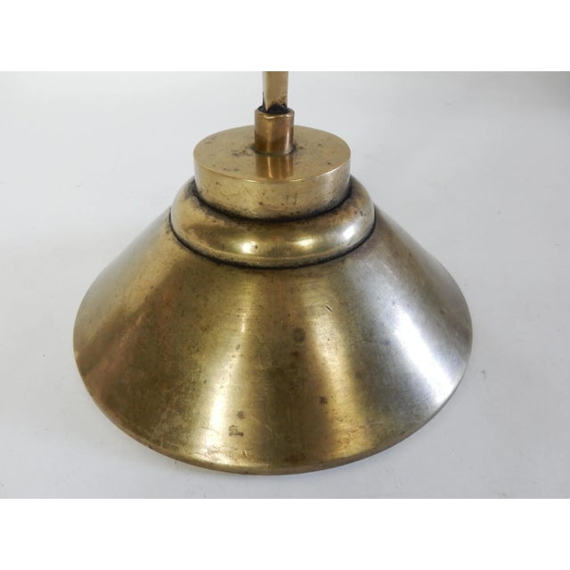 Yves Saint Laurent Art Deco French Lounge Club Bronze Sword Ashtray Stand For Sale - Image 4 of 7