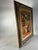 "Bird Vendor" signed lithograph by Pierre Jacquot - France. Saturation in color of the orange background lends to the...