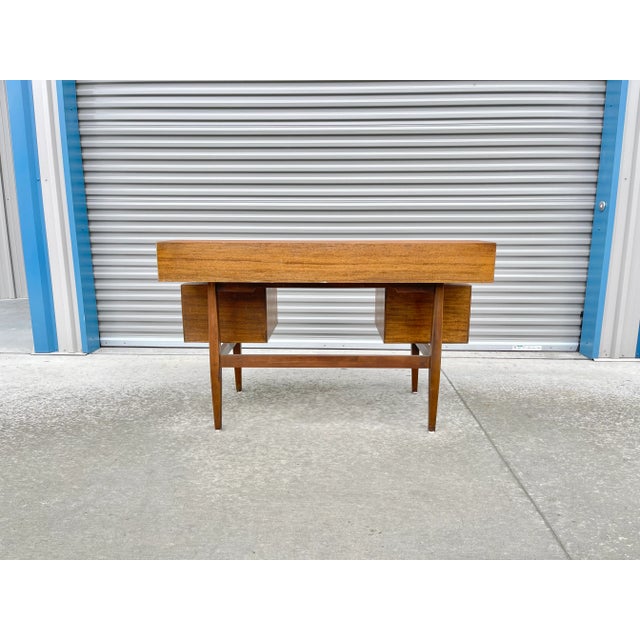 1950s Drexel "Perspective" Floating Top Desk by Milo Baughman For Sale - Image 11 of 13