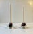 Glass Scandinavian Modern Purple Glass Candleholders attributed to Eystein Sandne for Magnor, 1960s, Set of 2 For Sale - Image 7 of 7