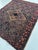 Blue Antique Persian Senneh Rug 3.7 x 4.5 For Sale - Image 8 of 8