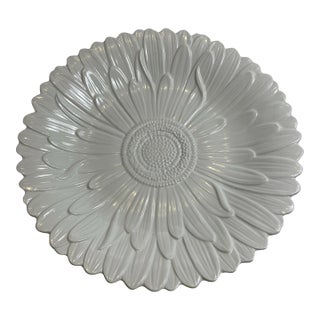 1990s Tiffany & Co. Sunflower Platter For Sale