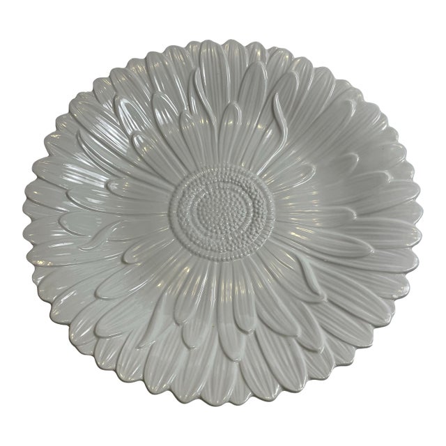 1990s Tiffany & Co. Sunflower Platter For Sale