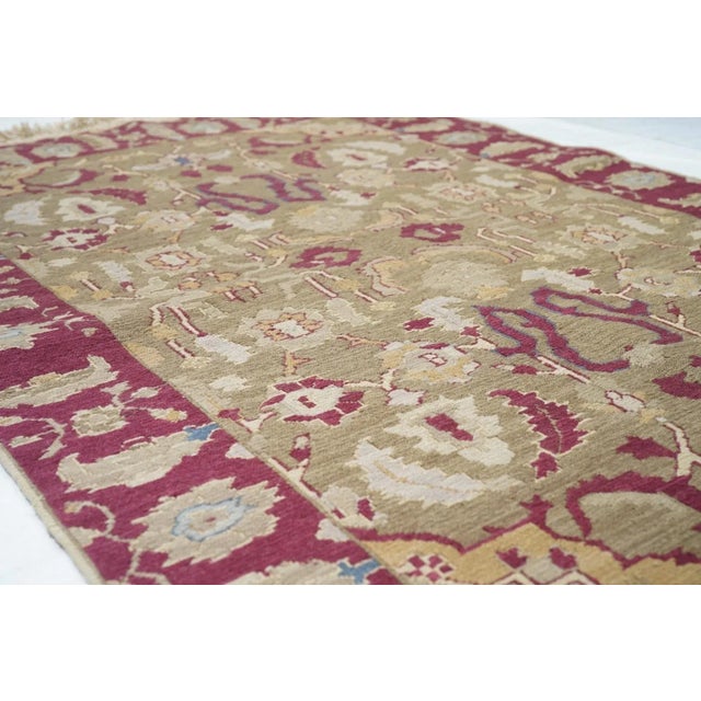 Textile Sumak Rug 4'1'' X 6'1'' For Sale - Image 7 of 10