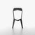 Modern Pair Miura Bar Stools by Konstantin Grgic For Sale - Image 3 of 10
