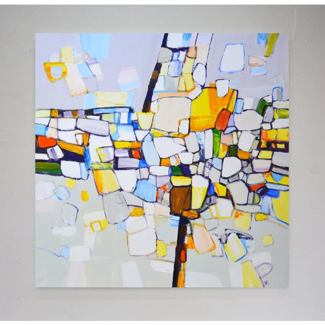 This artwork is an exploration of emotion through abstraction, where I've used vibrant acrylics to capture the dynamic...