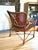 Mid-Century Modern 1950s Vintage Rattan Lounge Chair – Mid Century Modern For Sale - Image 3 of 5