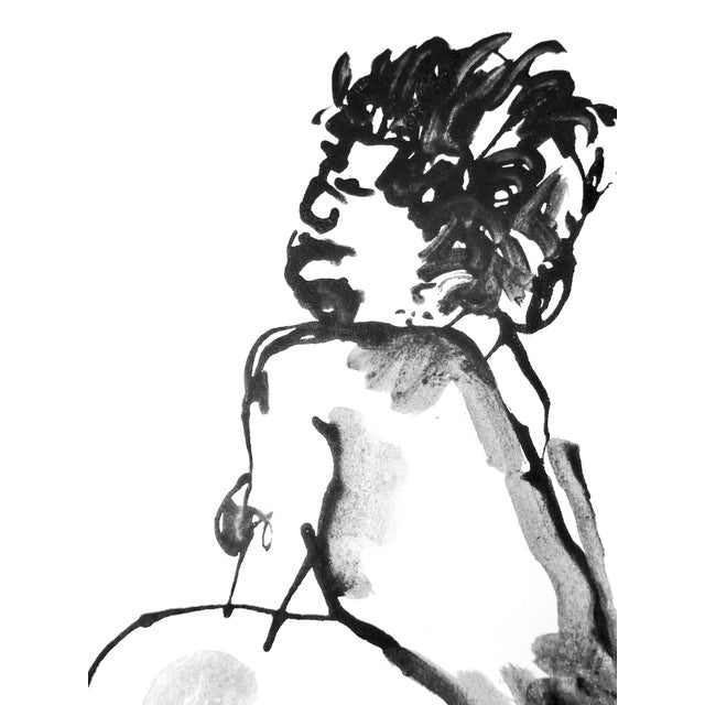 2020s "Woman" Contemporary Nude Figure Drawing by Martha Holden For Sale - Image 5 of 6