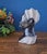 Black Vintage Hand Carved African Stone Bust Sculpture For Sale - Image 8 of 16