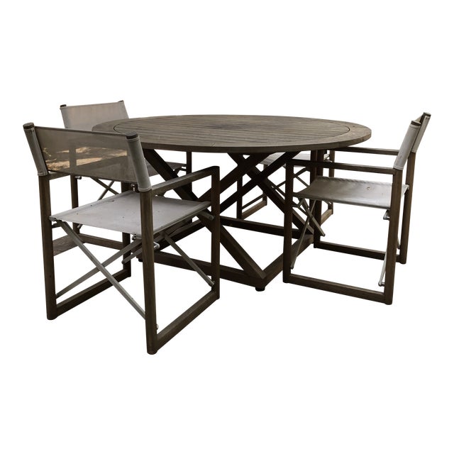 Outdoor Dining Table and Chairs Chairish