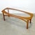 Mid-Century Modern Nathan Furniture Teak Coffee Table With Glass Inlay For Sale - Image 3 of 4