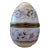 Early 1900s Antique Moser Bohemian Glass Opaline Egg Jewel Box For Sale