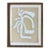 2026 "Botanico No. 1" Abstract Botanical Painting on Cotton Paper by Artist r.k. Red For Sale