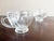 Antique L E Smith Old Dominion Crystal Punch Bowl With 7 cups - 8 pcs For Sale - Image 4 of 10