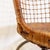 Hanging Armchair in Woven Wicker on a Steel Frame, 1970s For Sale - Image 6 of 12