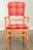French Country Colorful Vintage Custom French Country Style Dining Chairs - Set of 6 For Sale - Image 3 of 13