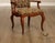 Pair of Ethan Allen Legacy Collection Upholstered Armchairs with Cabriole Legs For Sale - Image 13 of 15