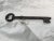 Antique English Cast Iron Key. Measures 8" X 1 1/2" X 1/4"
