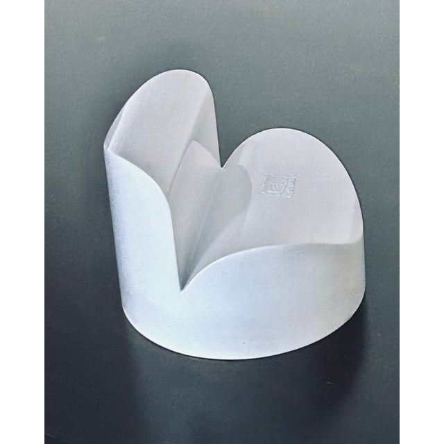 1970s Enzo Mari - White "Colleoni" Pencil Holder, by Enzo Mari 1970, for Danese Milano - Italy For Sale - Image 5 of 7