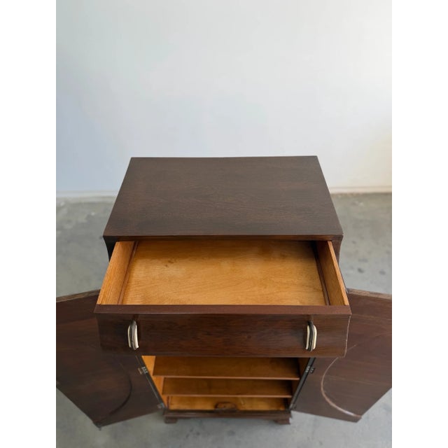 1940s Reworked Art Deco Gentleman’s Chest For Sale - Image 9 of 15