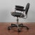 Vintage Swivel Desk Chair For Sale - Image 4 of 8