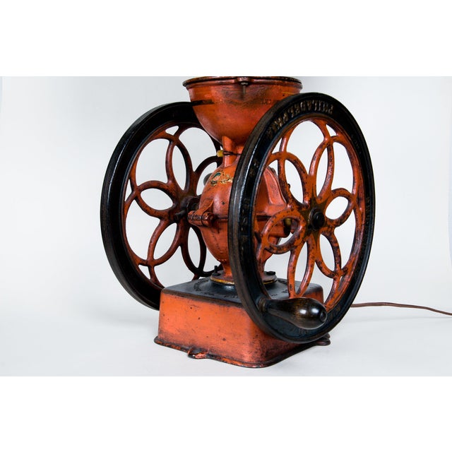 Late 19th Century Coffee Grinder Table Lamp Chairish