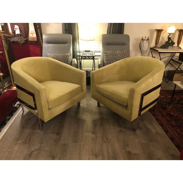 Modern Mitchell Gold and Bob Williams Avery Chairs a Pair Chairish