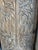 1920s Hand-Carved Tree of Life Wood Door Panel With Birds & Sunflowers | Rustic Architectural Wall 84x36 For Sale - Image 5 of 7