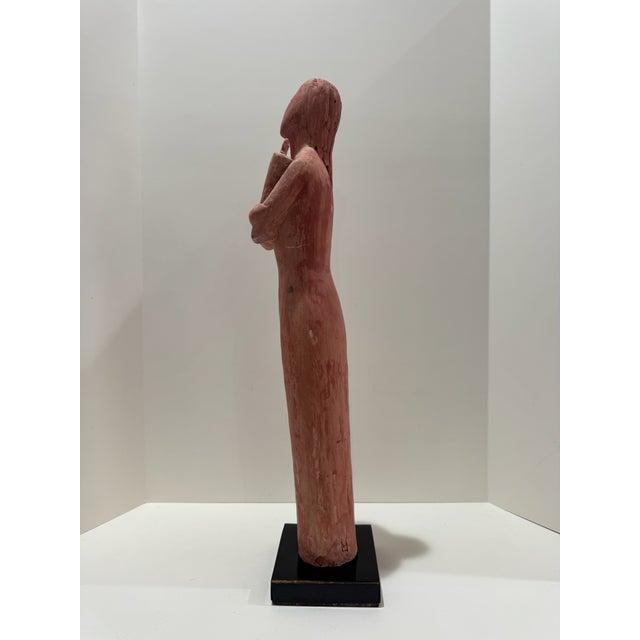 Original Larry Mohr sculpture in terracotta acquired from the artist’s estate. This piece is signed at the bottom. This...