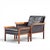 Knut Saeter for Vatne Møbler Mid Century Norwegian Rosewood and Leather Lounge Chairs - Pair With Ottoman For Sale In Chicago - Image 6 of 12