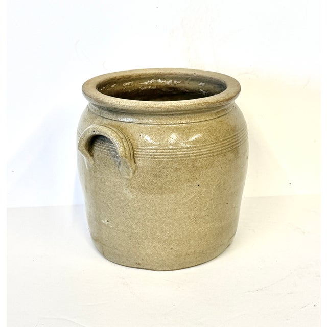 French Stoneware Confit Pot For Sale - Image 4 of 10