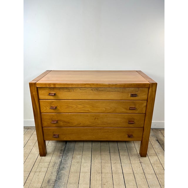 Chest of Drawers in Elm from Maison Regain, 1970s For Sale - Image 12 of 12