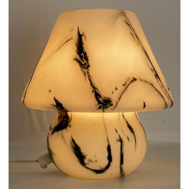 Vetri Murano Glass PecoraNera Mushroom Lamp, Italy, 1970s For Sale - Image 10 of 10