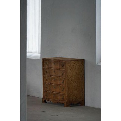 Mid-Century Modern Danish Chest of Drawers in Oak from Henning Kjærnulf, 1960s For Sale - Image 12 of 18