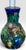 Vintage Majolica Style Glazed Ceramic Monkey Table Lamps - A Pair For Sale - Image 12 of 15