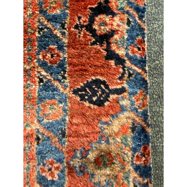 Textile 2ft 10in × 11ft 1in Iranian Gabbah Runner Rug For Sale - Image 7 of 13