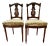 Vintage Hand-Carved Chairs - Set of 2 For Sale