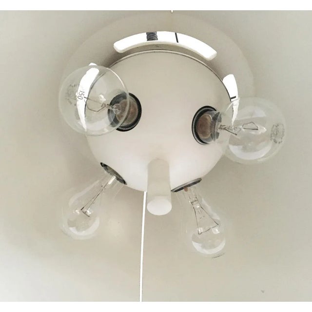 Vintage Swiss Space Age Pendant Lamp from Temde For Sale - Image 4 of 18