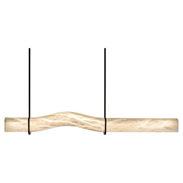 Signature Pendant Lamp by United Alabaster For Sale - Image 16 of 16